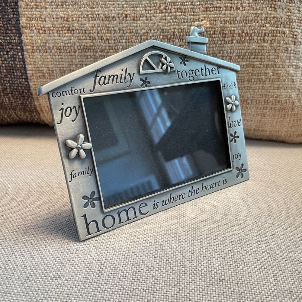 Home Is Where The Heart Is House Picture Frame - Picture 7 of 15